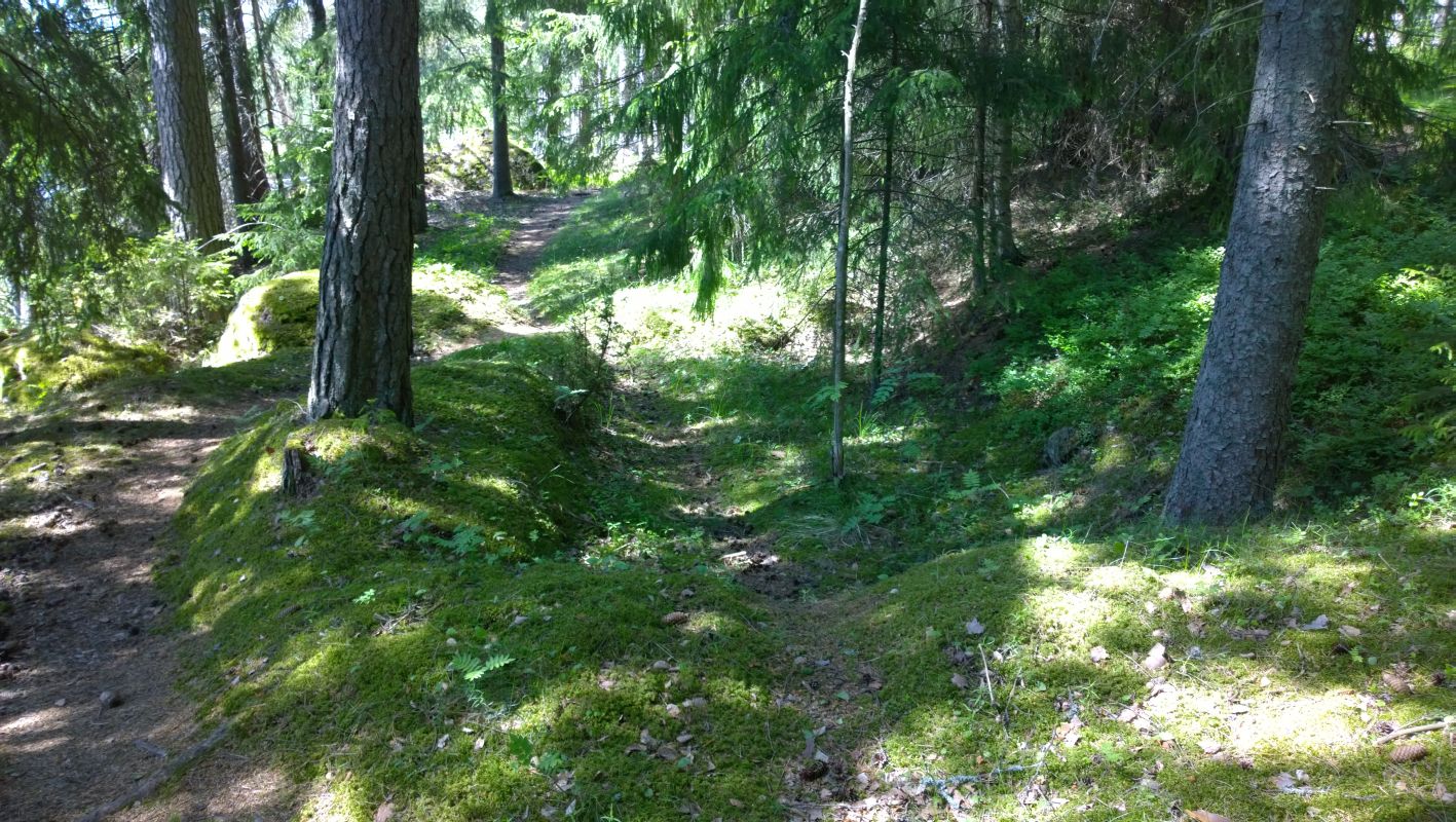 8 Virolahti Lantviikinvuori 3 (uusi kohde) Perustiedot Muinaisjäännöslaji Muinaisjäännöstyyppi Ajoitus Koordinaatit (ETRS TM35) Koordinaattien selite Sijainti muu kulttuuriperintökohde kaivanto