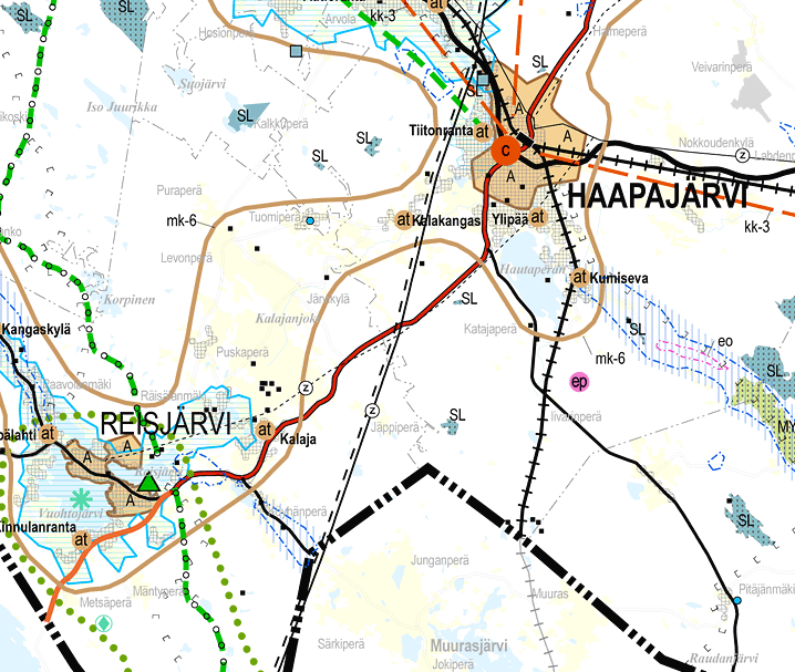 5.2. Kaavoitustilanne Maakuntakaavoitus Kaava-alueella on voimassa Pohjois-Pohjanmaan maakuntakaava (vahvistettu 17.2.2005, lainvoimainen 25.8.2006, kuva 4.).