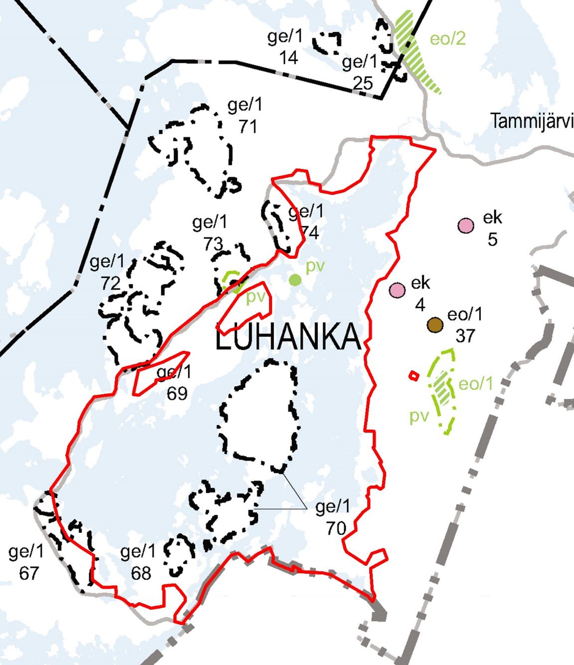 Keski-Suomen 2. Vaihemaakuntakaava. Toisen vaihekaavan tavoitteena on turvata Keski-Suomen maakunnassa laadukkaiden kiviainesten saanti yhdyskunta- ym.
