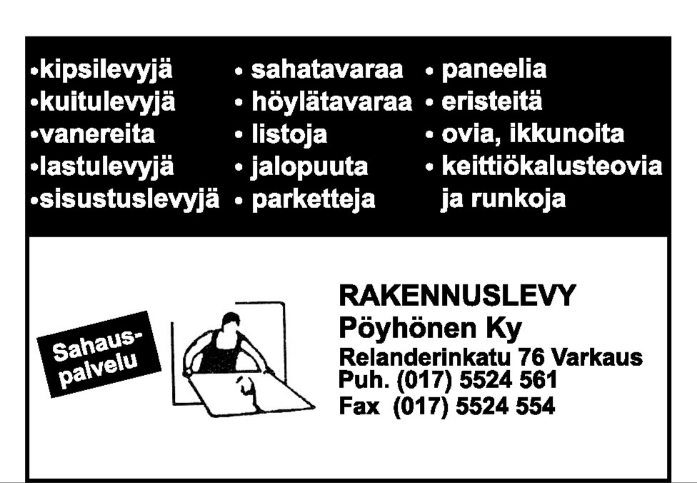 Raimo Lajunen Rakennusterveysasiantuntija Työterveyshuollon tekninen asiantuntija HTT tavarantarkastaja (Keskuskauppakamari) TaloTerveys Lajunen Oy Wredenkatu 2, 78250 Varkaus Puh. 045 314 3433 www.