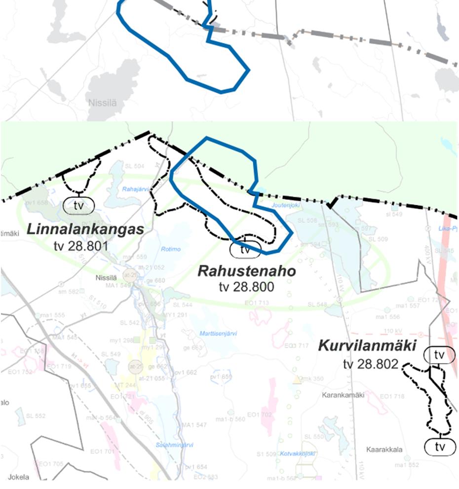 KAJAANIN KAUPUNKI 25 4.5.3 Vaihemaakuntakaavat Kainuun vaihemaakuntakaavat Kainuun 1. vaihemaakuntakaava on vahvistettu 19.7.