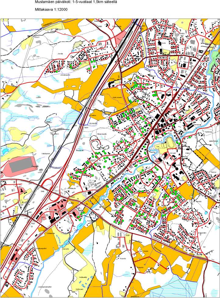 PÄIVÄKODIN SIJANTIVAIHTOEHDOT JA VERTAILU 12/15