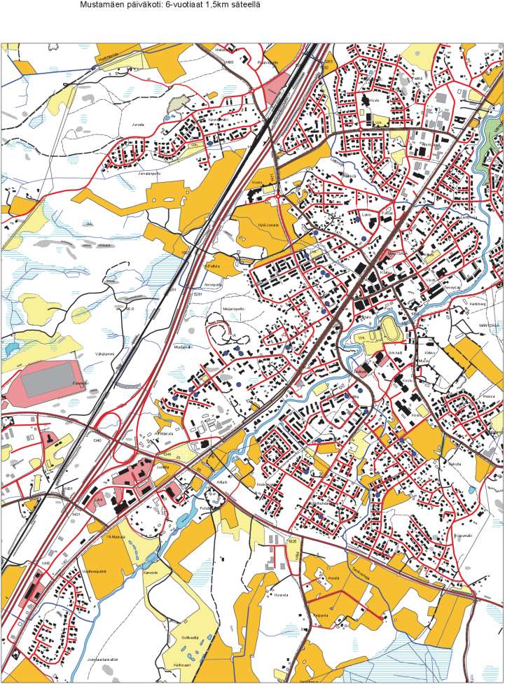 PÄIVÄKODIN SIJANTIVAIHTOEHDOT JA VERTAILU 13/15