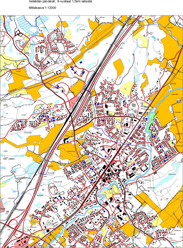 PÄIVÄKODIN SIJANTIVAIHTOEHDOT JA VERTAILU 9/15