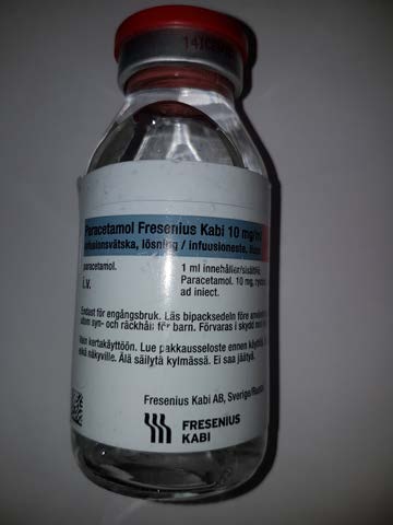 Akuutin lääkehoidon opas 23(43) Parasetamoli LAAJENNETTU PERUSTASON LÄÄKE Vahvuudet: 10mg/ml (Perfalgan ) 500-1000mg tbl (Panadol ). Käyttöindikaatiot: Kuume- ja kiputilat.