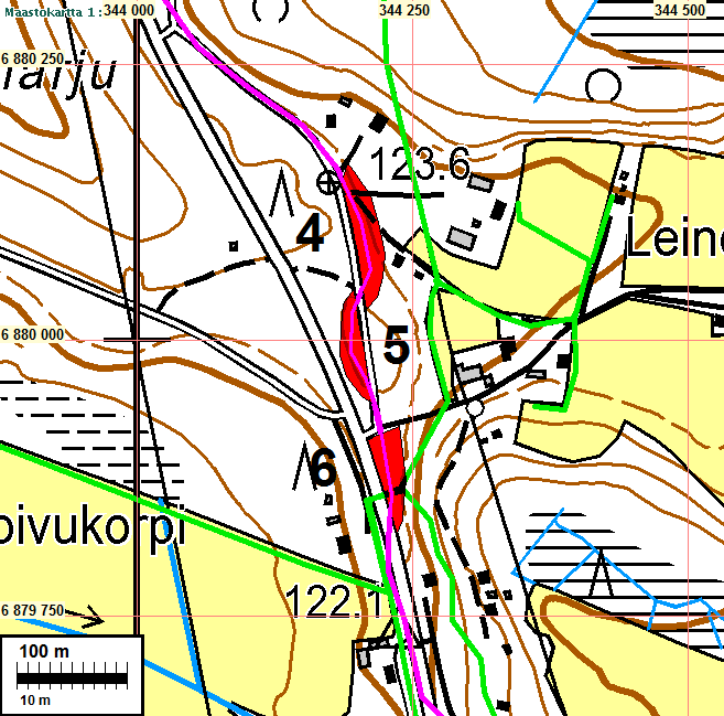 10 Vanhatie 4, 5 ja 6 RUOVESI RUOJÄRVI VANHATIE 5 2 (PMM:n tulkintaohjeen mukaan) Koordin: N: 6879 996 E: 344 192 Z: 115 ±1 m X: 6879 313 Y: 2501 361 P: 6882 882 I: 3344 300 Paikka sijaitsee