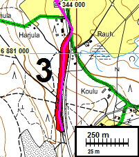 8 RUOVESI MUSTAJÄRVI VANHATIE 3 2 (PMM:n tulkintaohjeen mukaan) Koordin: N: 6880 967 E: 343 925 Z: 125 ±1 m X: 6880 270 Y: 2501 050 P: 6883 853 I: 3344 033 Paikka sijaitsee Ruoveden kirkosta 5,91 km