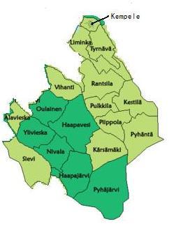 Valjassepän palveluiden saatavuus Kyllä Ei Alavieska 80 % 20 % Haapajärvi 25 % 75 % Haapavesi 37,5 % 62,5 % Kärsämäki 0 % 100 % Kempele 50 % 50 % Kestilä 0 % 100 % Kiiminki 0 % 100 % Liminka 50 % 50