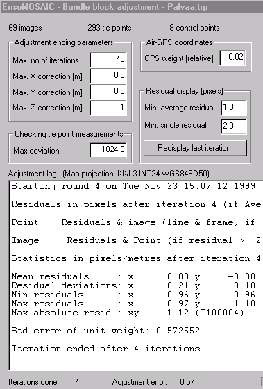 EnsoMOSAICK image processing, tie point measurements. (http://212.213.110.18/forestconsulting/eng/ensomosaic/processing.html) EnsoMOSAICK Image processing, mosaicking.