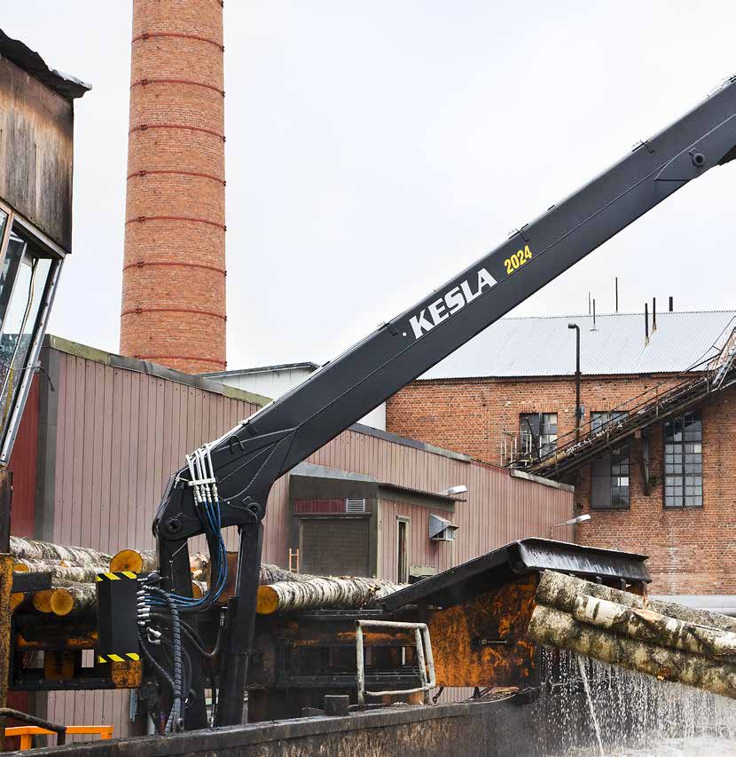 TEOLLISUUSNOSTURIT INDUSTRIKRANAR INDUSTRY CRANES KESLA-teollisuusnosturit on suunniteltu työskentelyolosuhteisiin, jossa vaaditaan äärimmäistä kestävyyttä ja tehokkuutta.