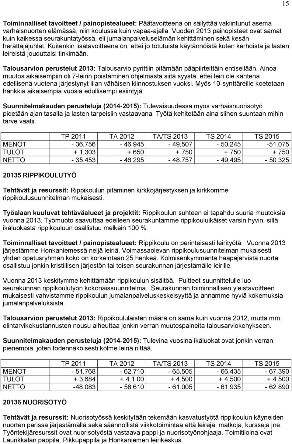 Kuitenkin lisätavoitteena on, ettei jo totutuista käytännöistä kuten kerhoista ja lasten leireistä jouduttaisi tinkimään.