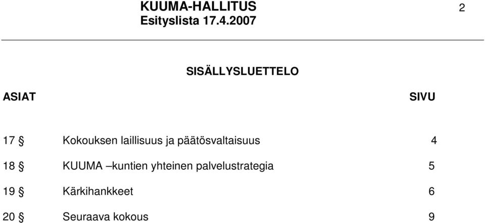 päätösvaltaisuus 4 18 KUUMA kuntien