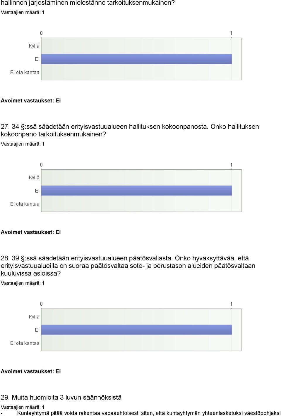 Onko hyväksyttävää, että erityisvastuualueilla on suoraa päätösvaltaa sote- ja perustason alueiden päätösvaltaan kuuluvissa