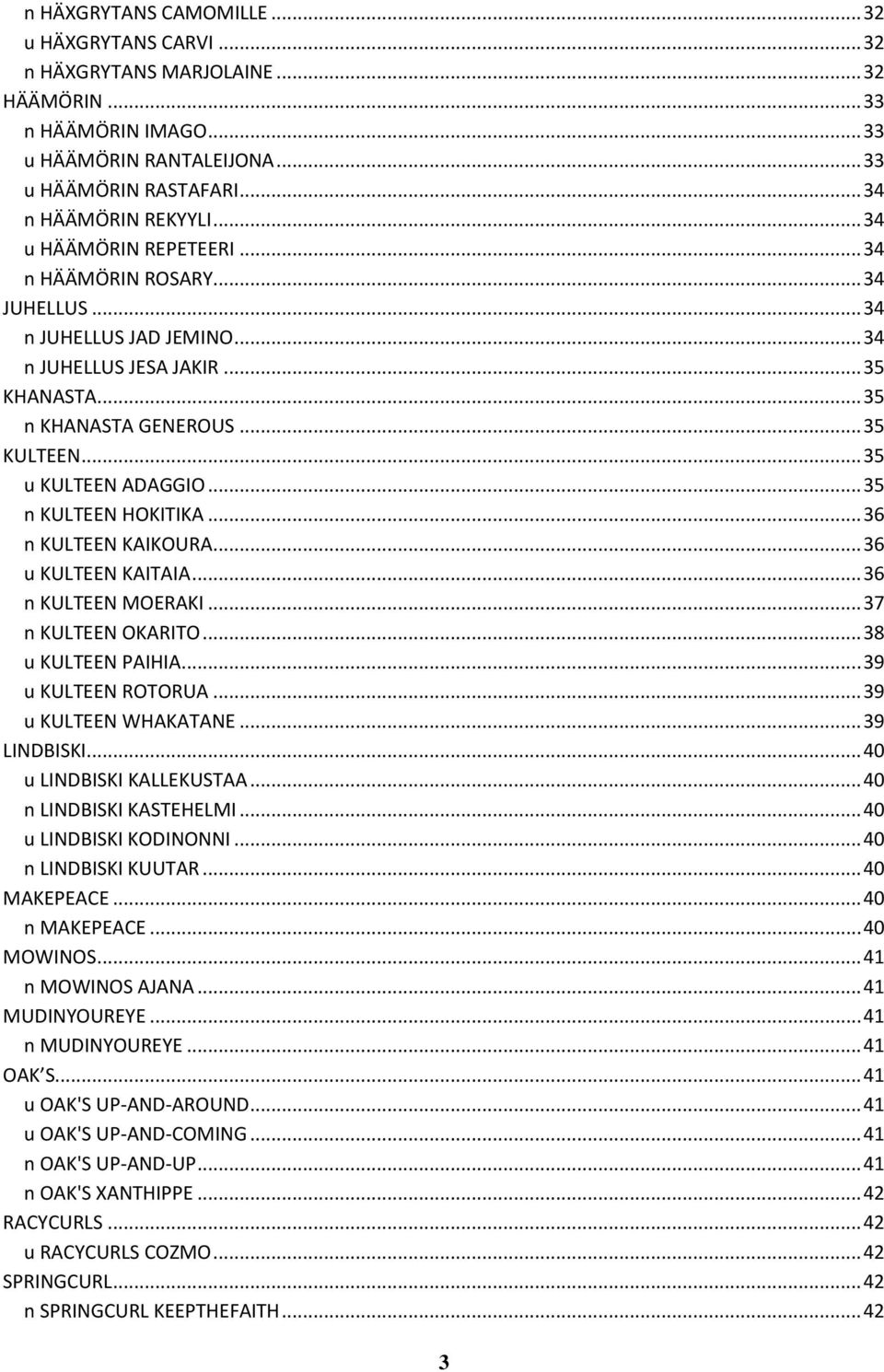 .. 35 n KULTEEN HOKITIKA... 36 n KULTEEN KAIKOURA... 36 u KULTEEN KAITAIA... 36 n KULTEEN MOERAKI... 37 n KULTEEN OKARITO... 38 u KULTEEN PAIHIA... 39 u KULTEEN ROTORUA... 39 u KULTEEN WHAKATANE.