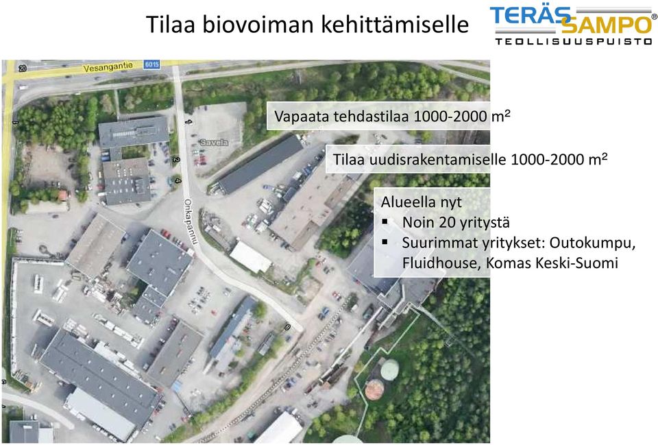 uudisrakentamiselle 1000-2000 m² Alueella nyt