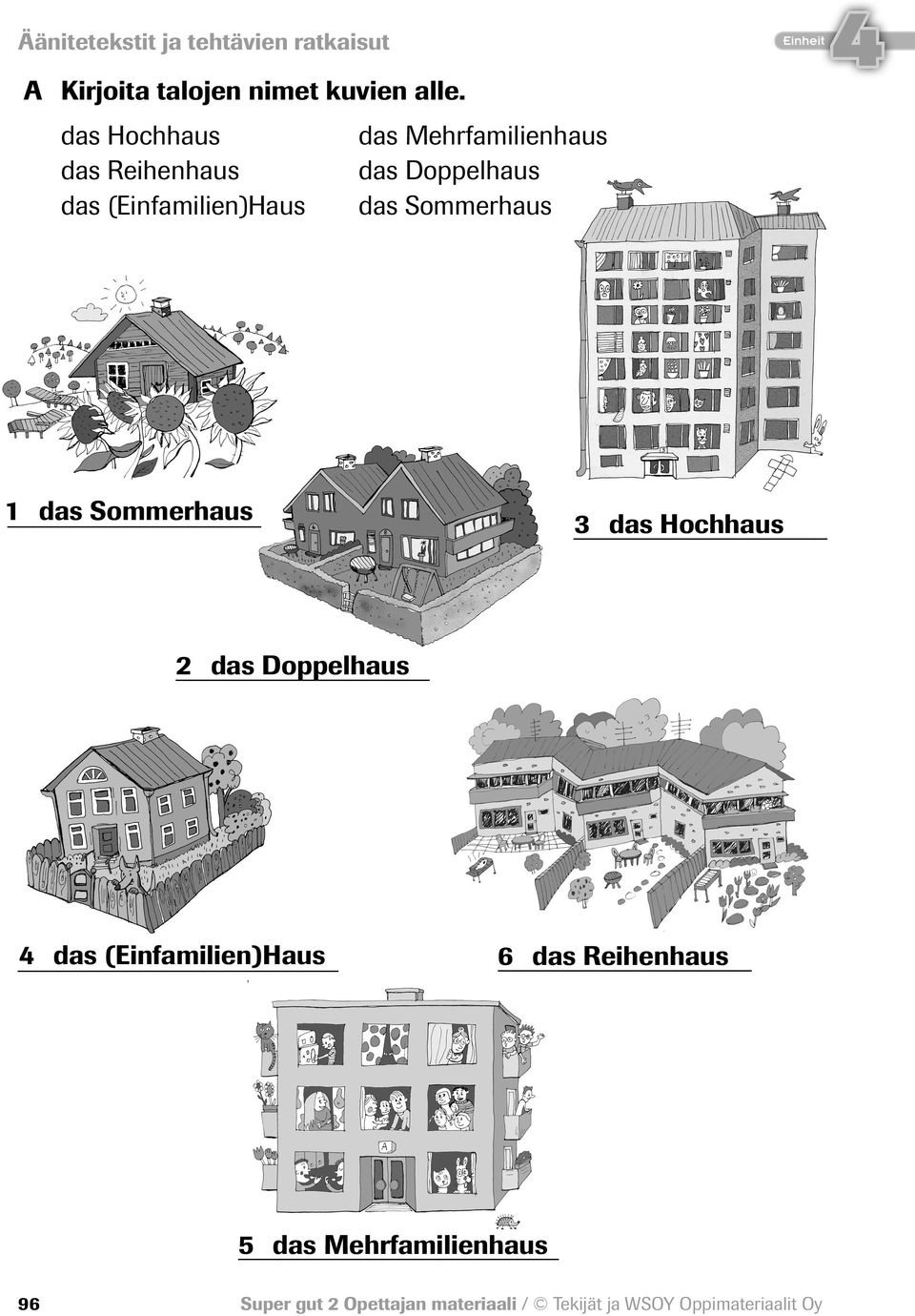 Doppelhaus das (Einfamilien)Haus das Sommerhaus 1 das