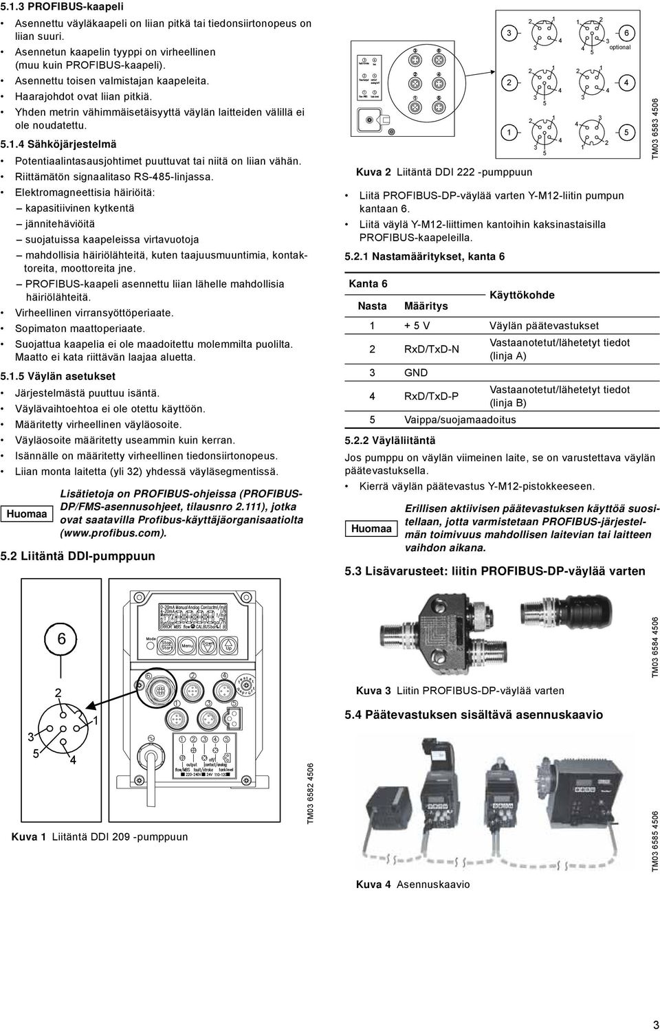 .. Sähköjärjestelmä Potentiaalintasausjohtimet puuttuvat tai niitä on liian vähän. Riittämätön signaalitaso RS-8-linjassa.