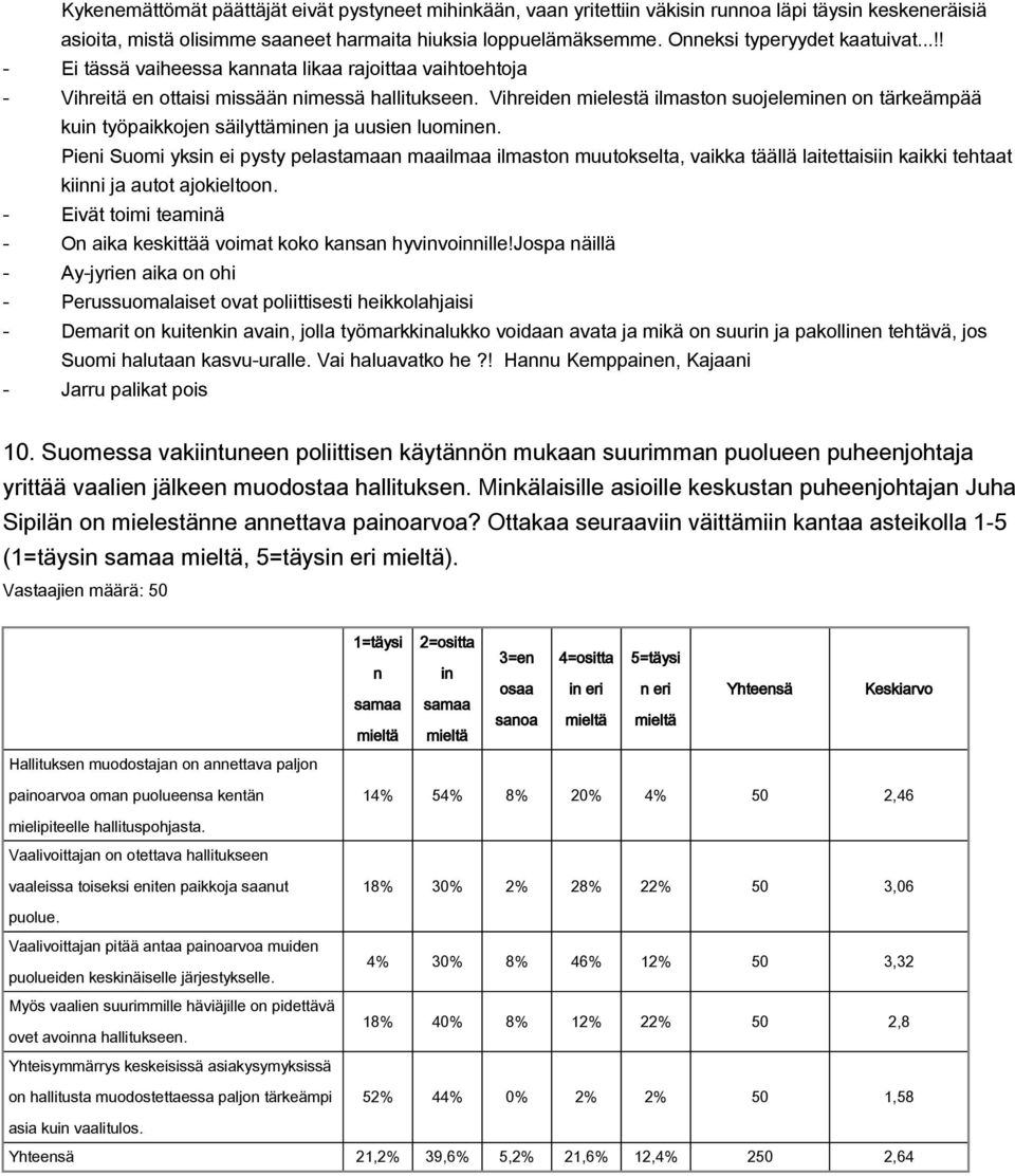 Vihreiden mielestä ilmaston suojeleminen on tärkeämpää kuin työpaikkojen säilyttäminen ja uusien luominen.