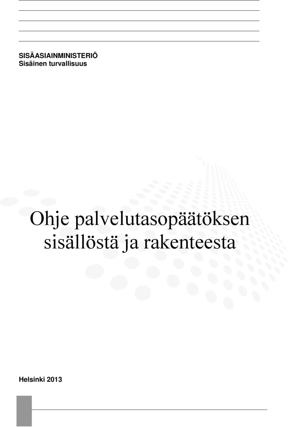 palvelutasopäätöksen