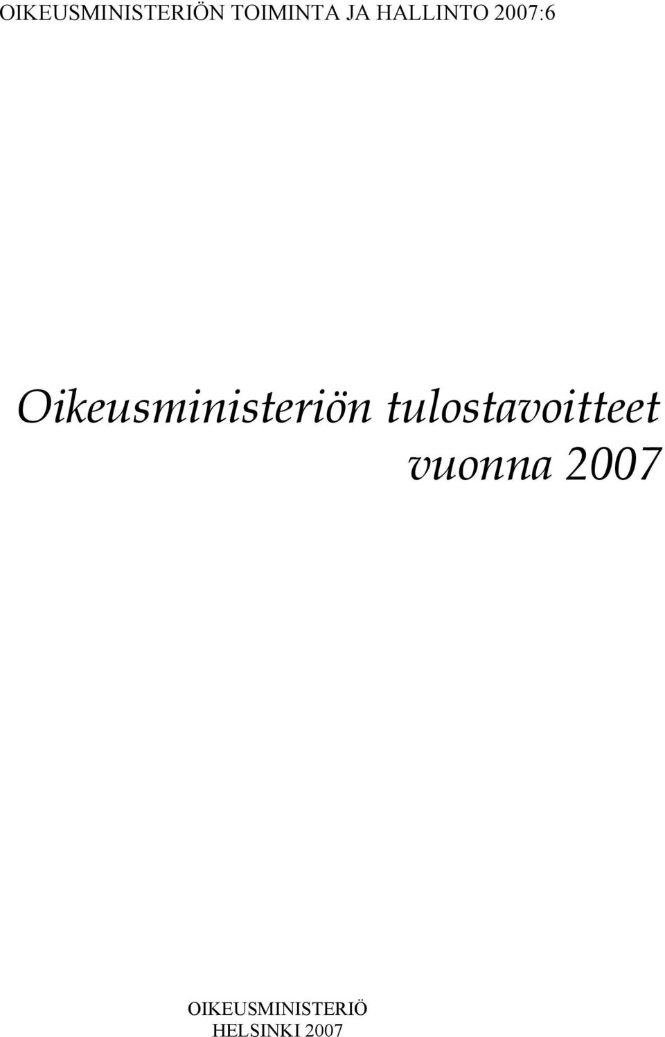 Oikeusministeriön