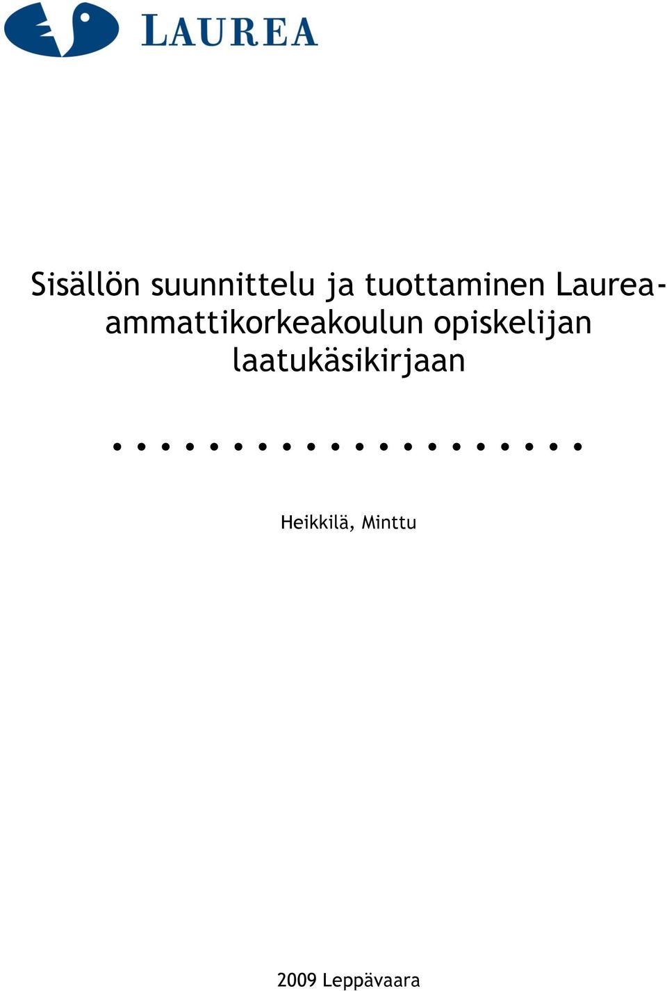 Laureaammattikorkeakoulun