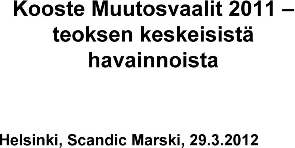 keskeisistä