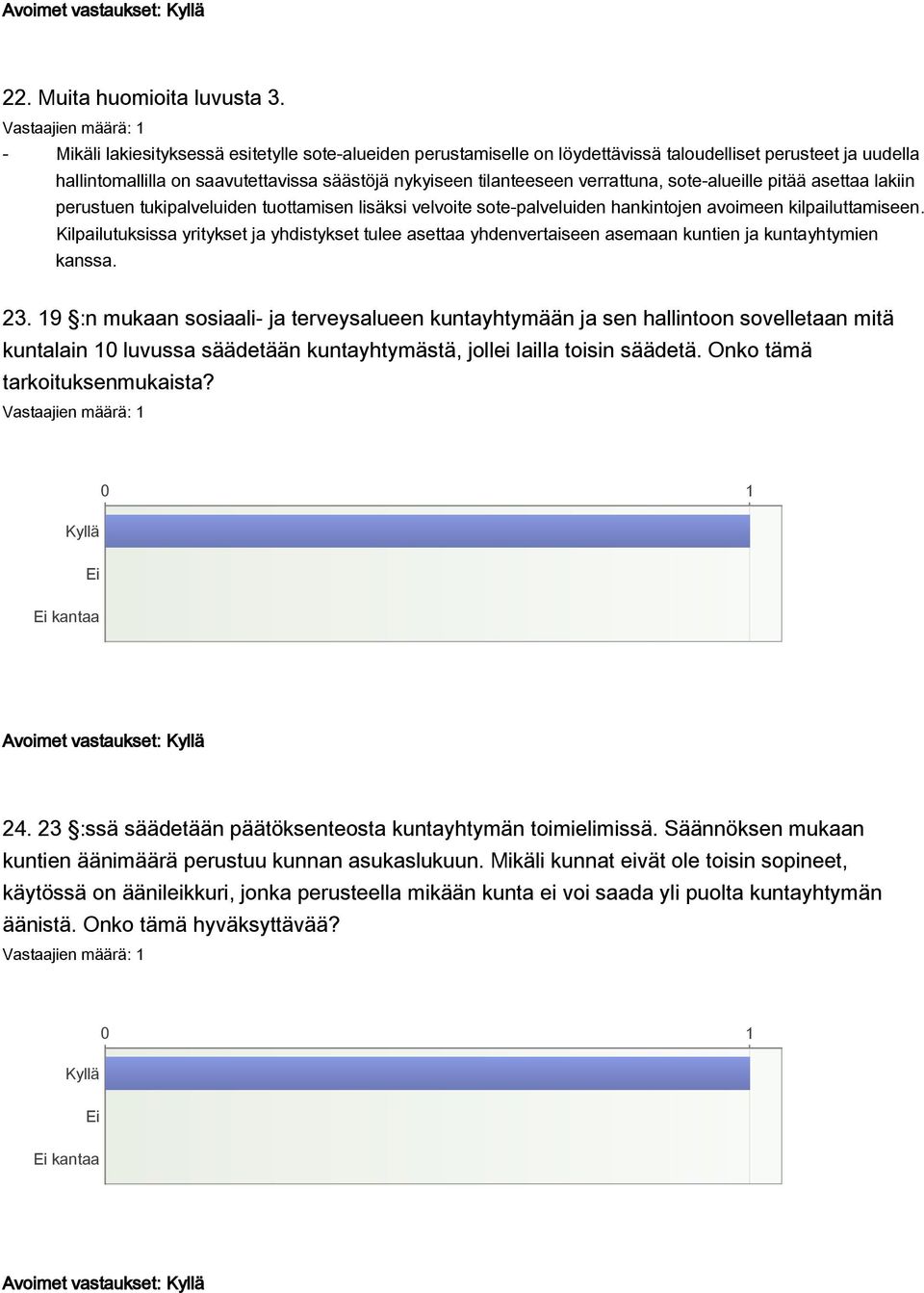 sote-alueille pitää asettaa lakiin perustuen tukipalveluiden tuottamisen lisäksi velvoite sote-palveluiden hankintojen avoimeen kilpailuttamiseen.