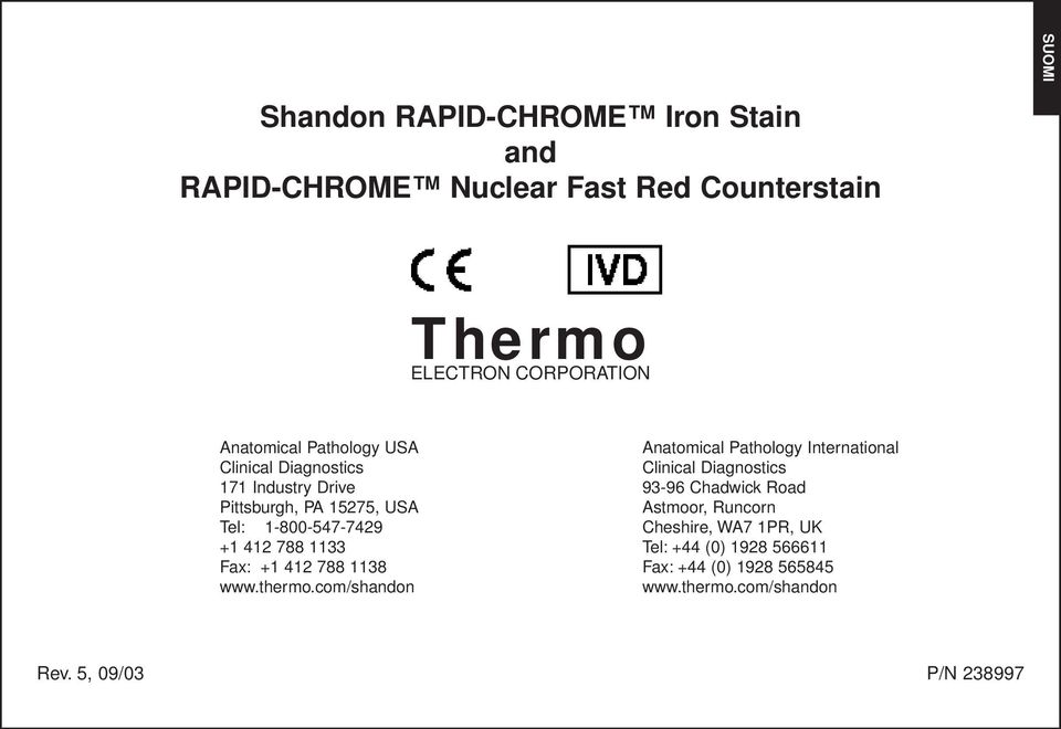 +1 412 788 1138 www.thermo.