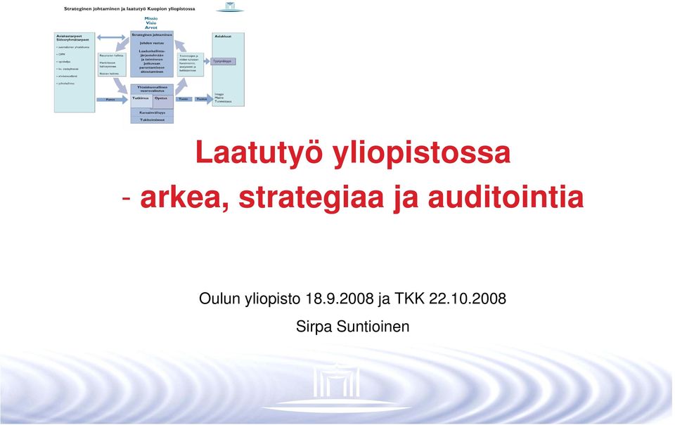 auditointia Oulun