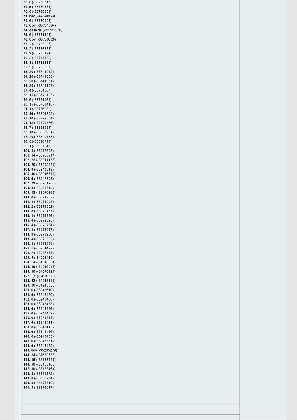 0 ( 331). ( 3330). 33 ( 33). ( 333). ( 3303) 1. ( 33) 1. ( 331) 1. 2 ( 33 3. ( 3321). ( 33) 1. ( 33232). ( 332) 1. ( 333). ( 333). ( 3323 0. ( 331) 1. 1 ( 33 2.? ( 33) 3. ( 3003). 2 ( 30). 1 ( 30101).