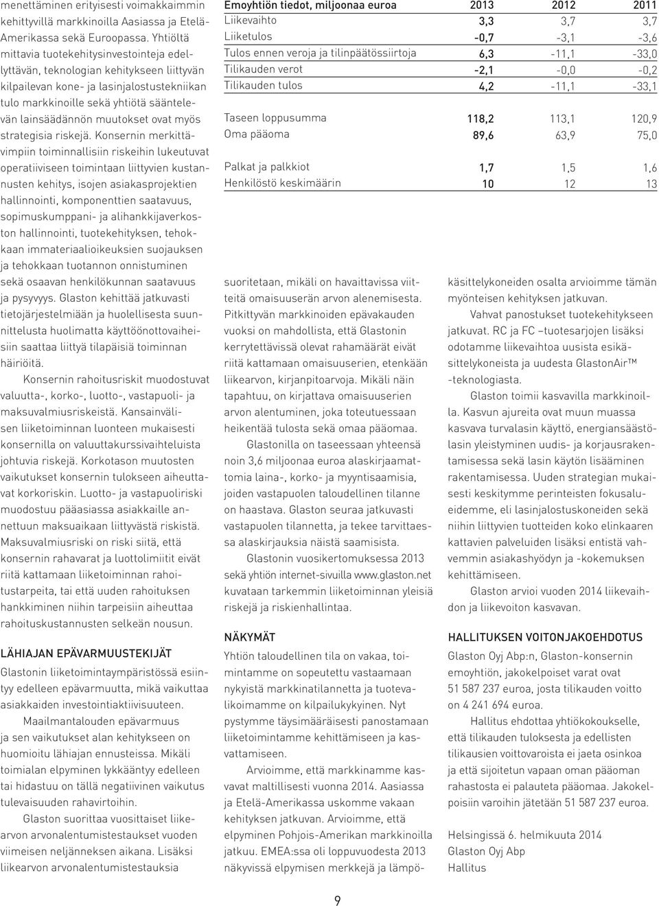 muutokset ovat myös strategisia riskejä.