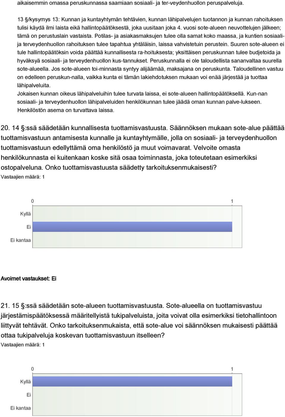 vuosi sote-alueen neuvottelujen jälkeen; tämä on perustuslain vastaista.