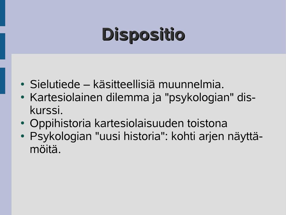 diskurssi.