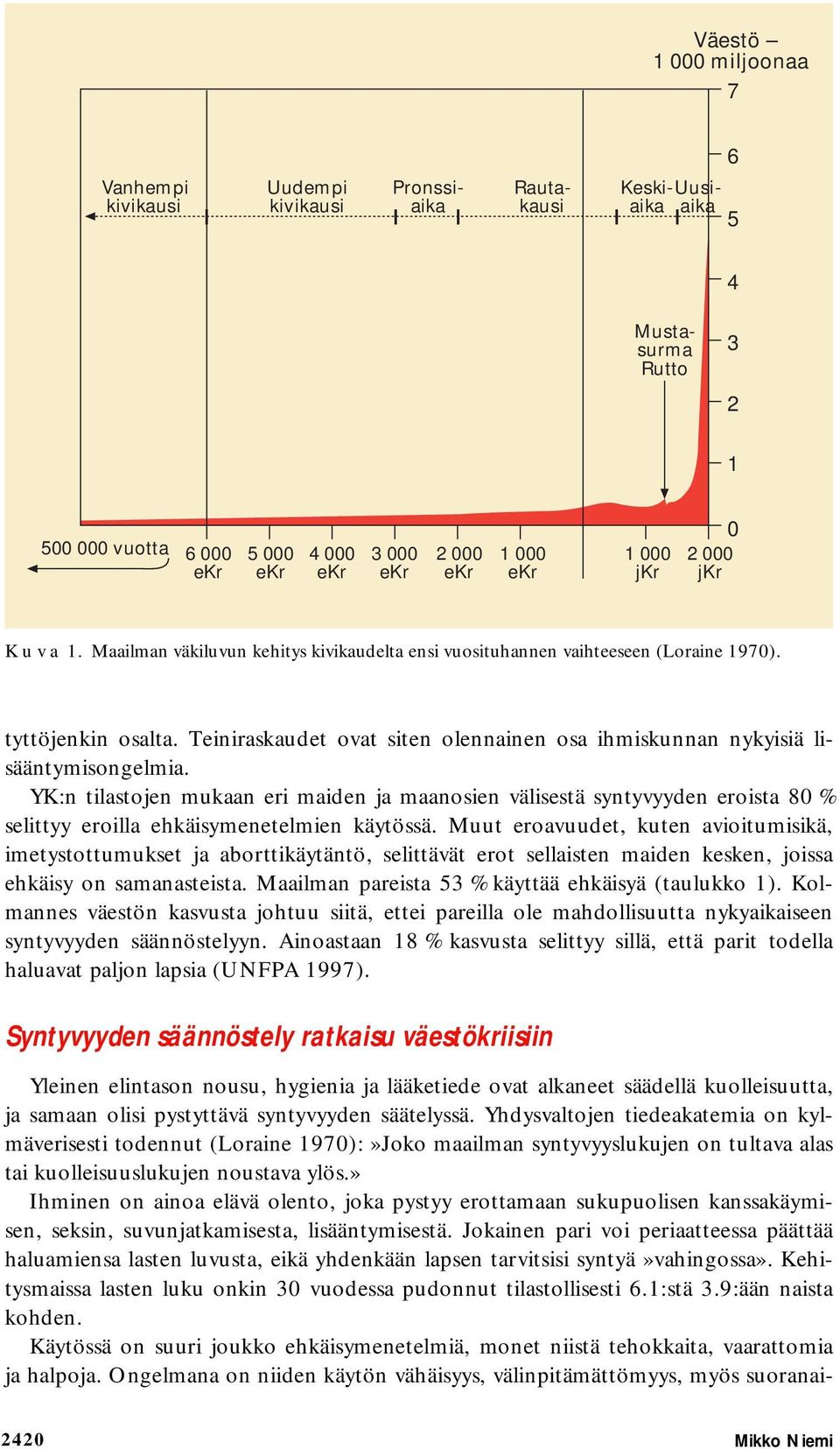 Teiniraskaudet ovat siten olennainen osa ihmiskunnan nykyisiä lisääntymisongelmia.