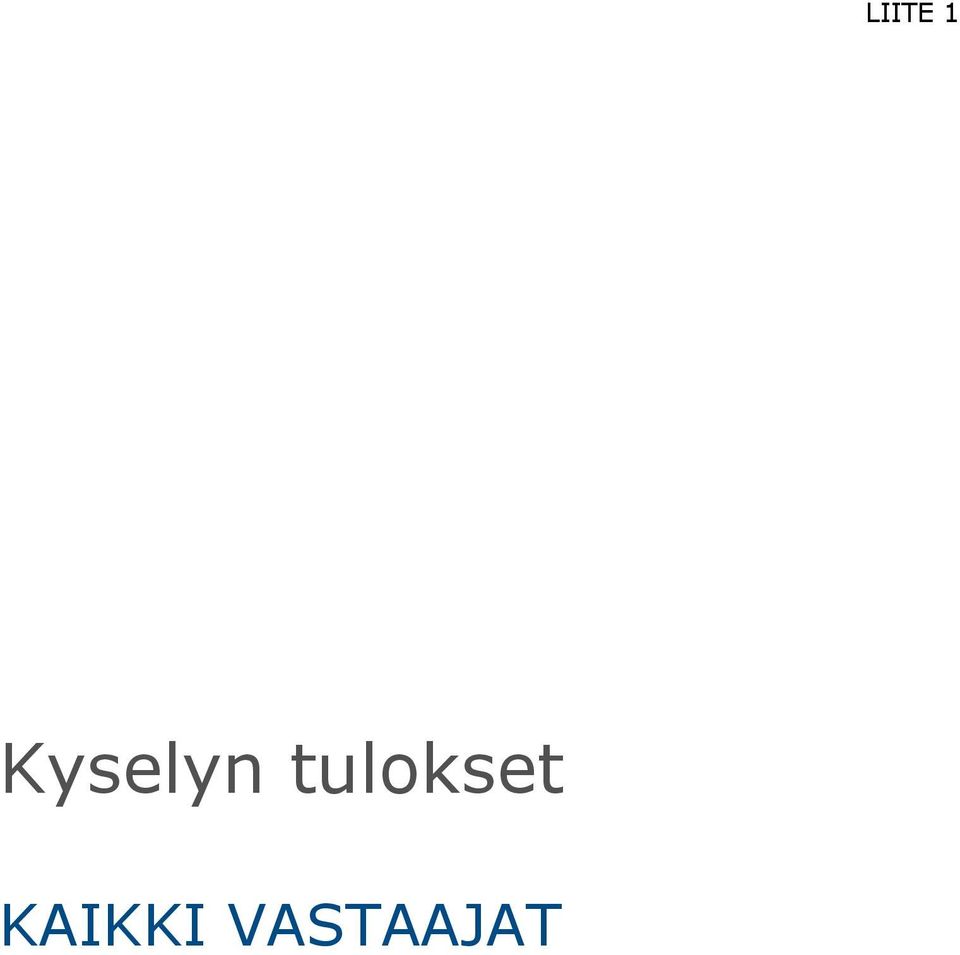 tulokset