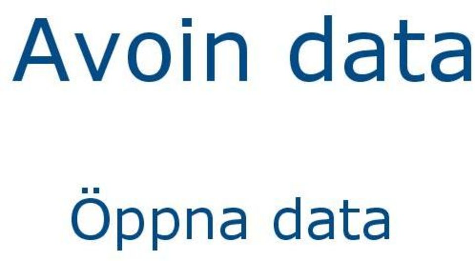 Öppna