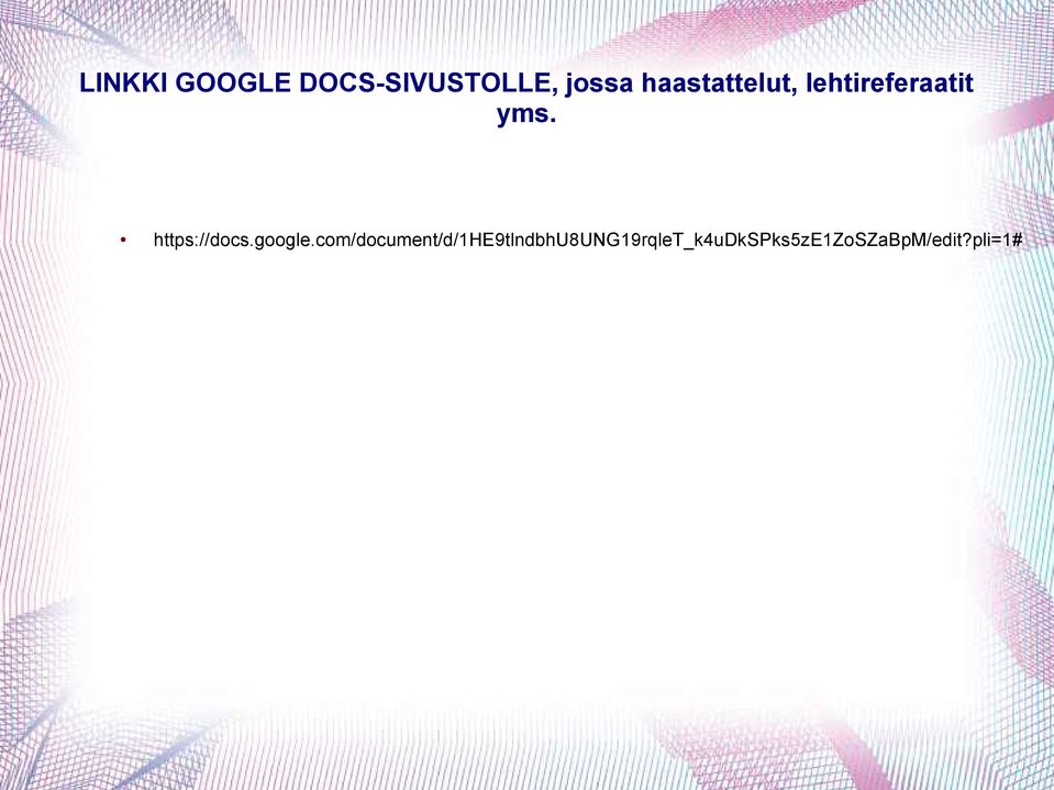 https://docs.google.