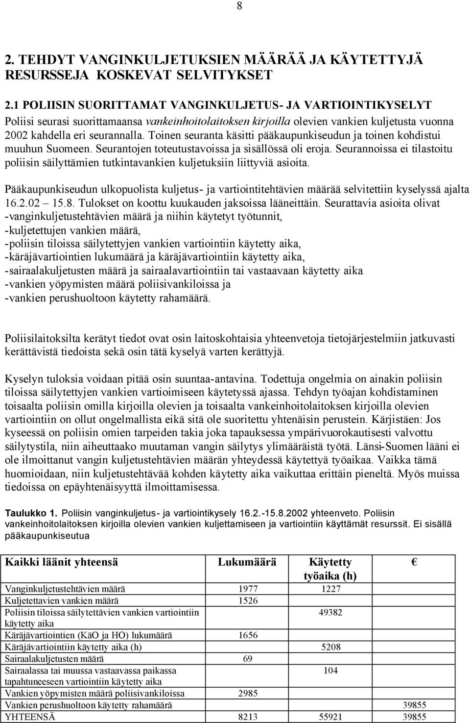 Toinen seuranta käsitti pääkaupunkiseudun ja toinen kohdistui muuhun Suomeen. Seurantojen toteutustavoissa ja sisällössä oli eroja.