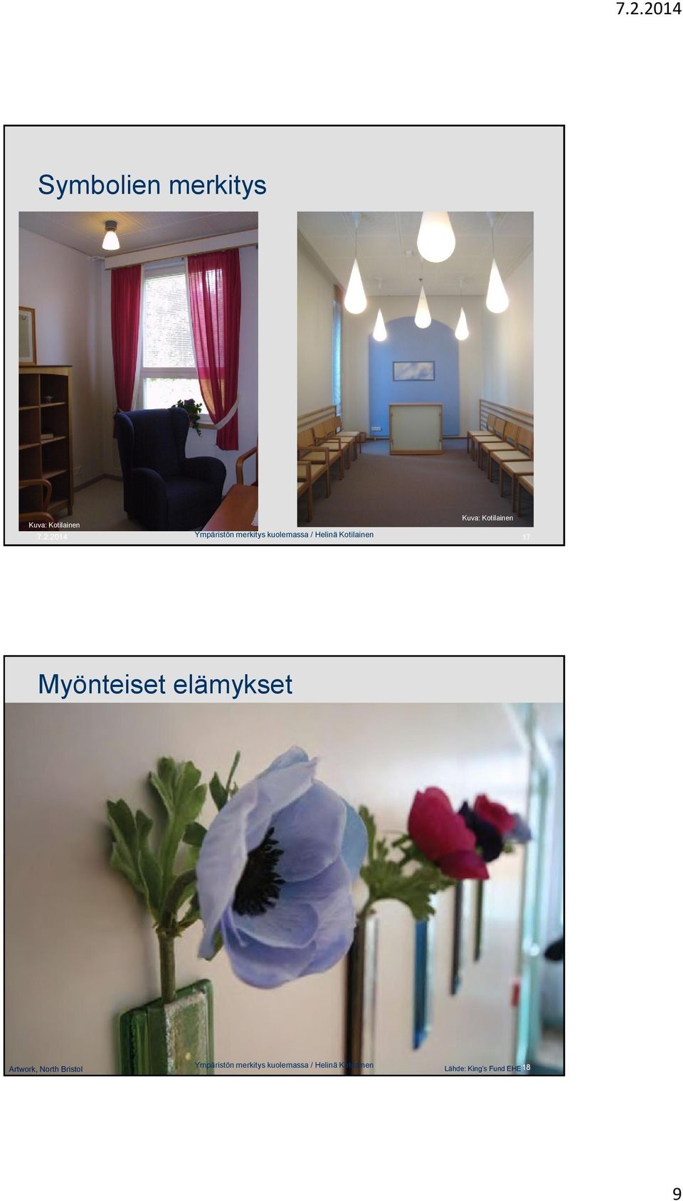 Myönteiset elämykset Artwork, 7.2.