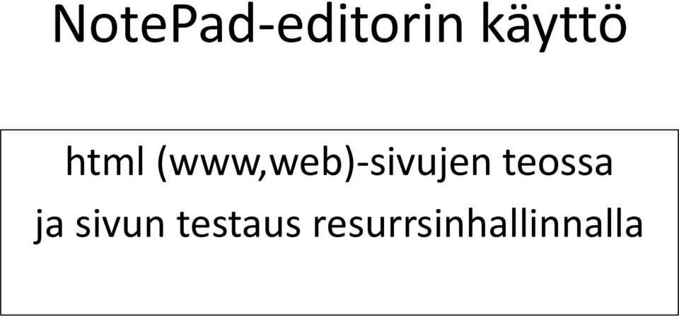 (www,web)-sivujen