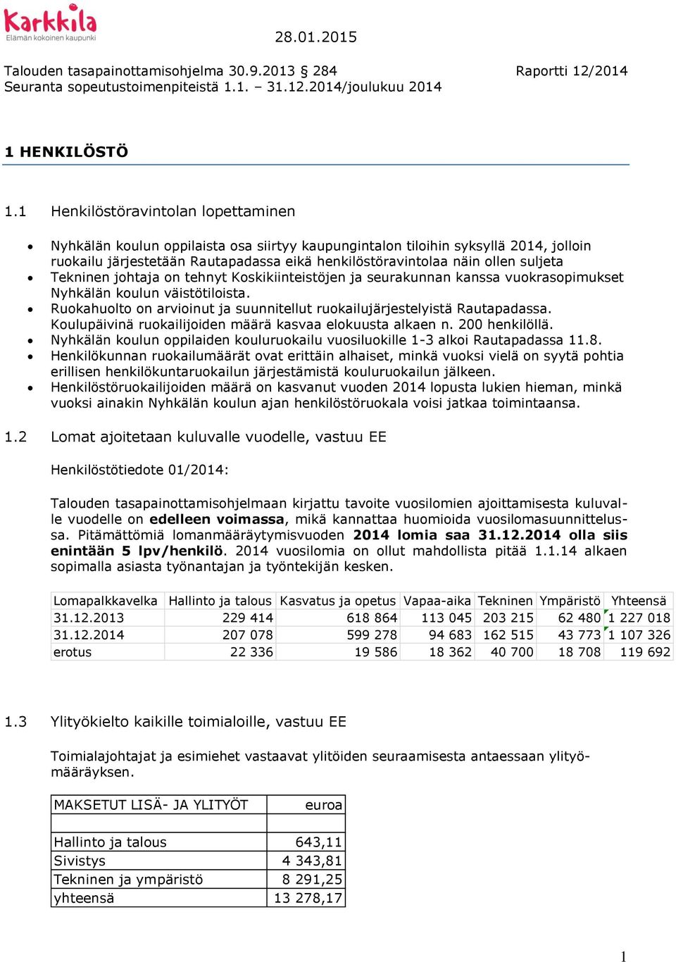 suljeta Tekninen johtaja on tehnyt Koskikiinteistöjen ja seurakunnan kanssa vuokrasopimukset Nyhkälän koulun väistötiloista.