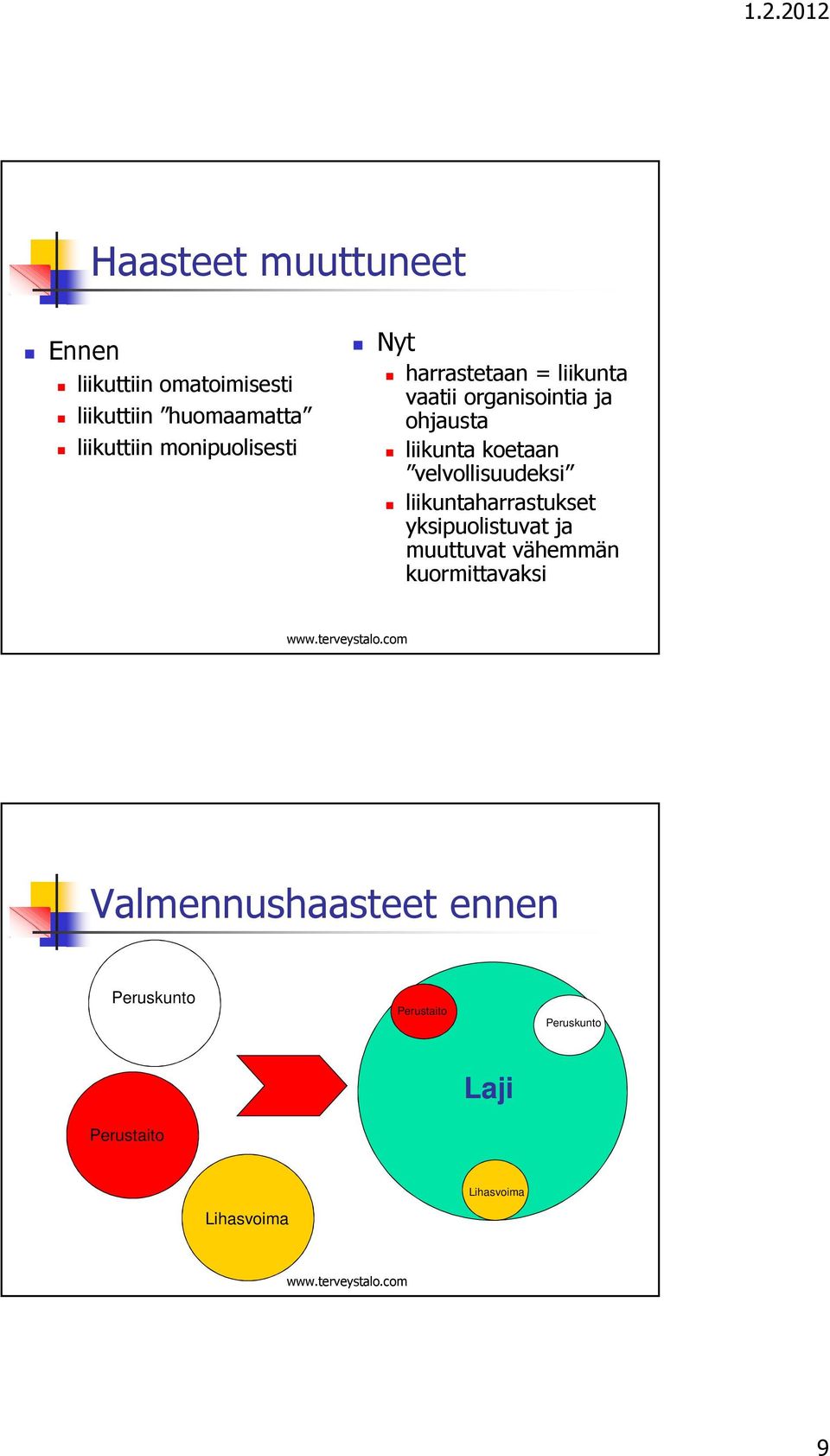 koetaan velvollisuudeksi liikuntaharrastukset yksipuolistuvat ja muuttuvat vähemmän