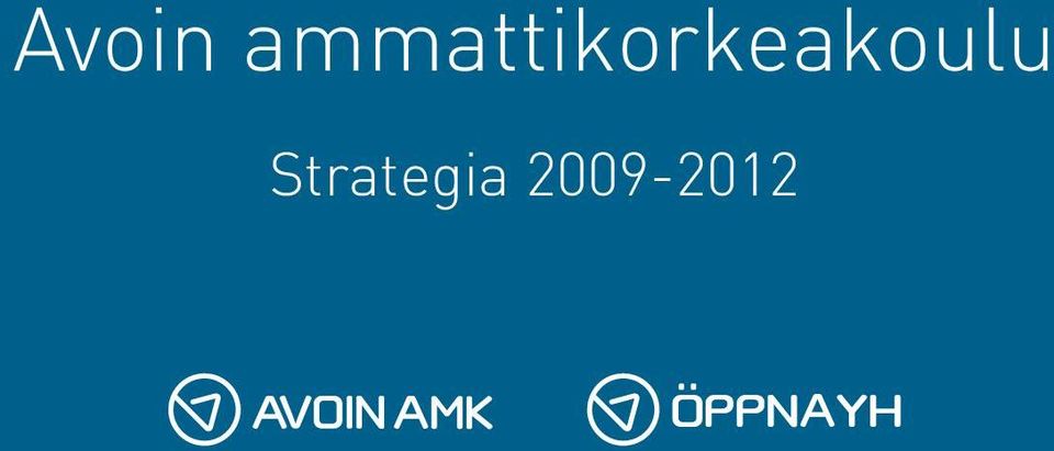 Strategia 2009-2012