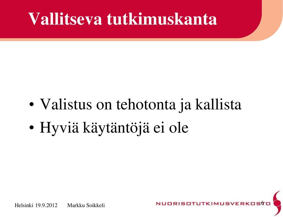 Valistus on