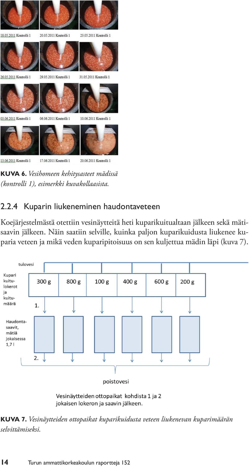 mätisaavin jälkeen.