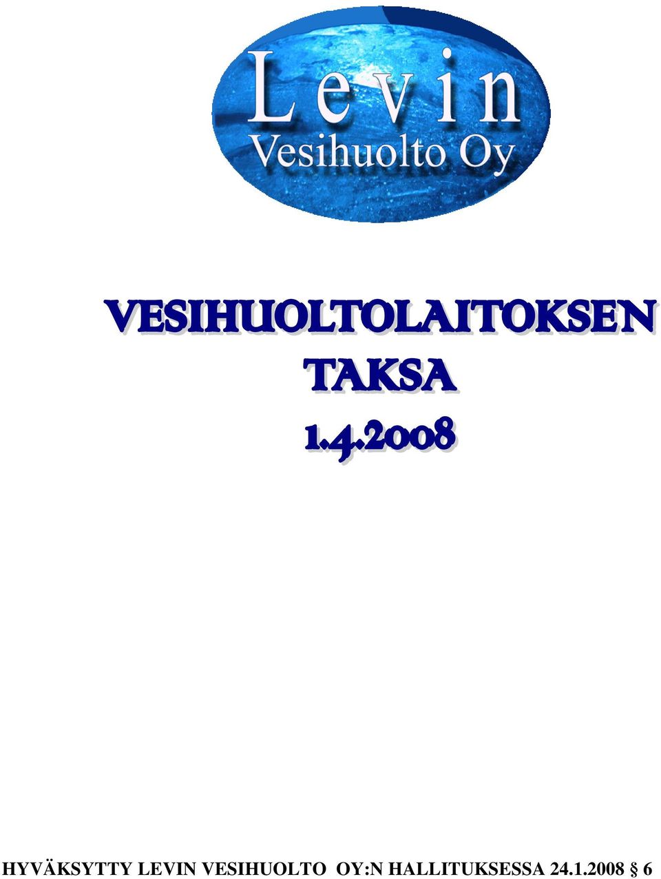 VESIHUOLTO