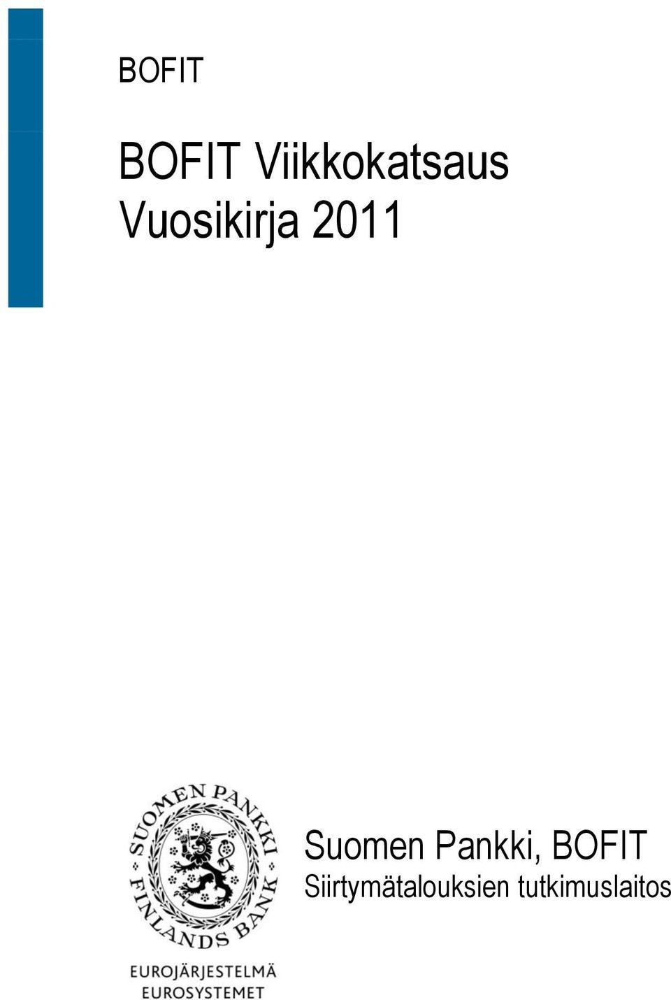 Vuosikirja 2011 Suomen