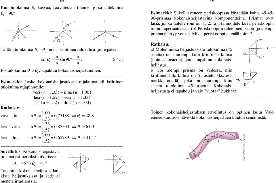 ls lm: sn.65789 41.1 1.5 Sovelluus: Kokonshejsv prsm esmerkks kkrss: 45 41 Tphuu kokonshejsus kkss hejsuksss j säde e meneä rrdnss.