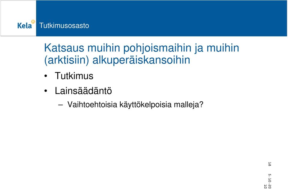 alkuperäiskansoihin Tutkimus