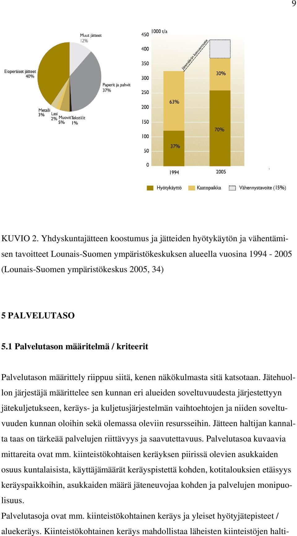 1 Palvelutason määritelmä / kriteerit Palvelutason määrittely riippuu siitä, kenen näkökulmasta sitä katsotaan.